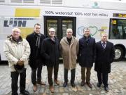 De Lijn lanceert 5 schone en stille waterstofbussen in Antwerpen